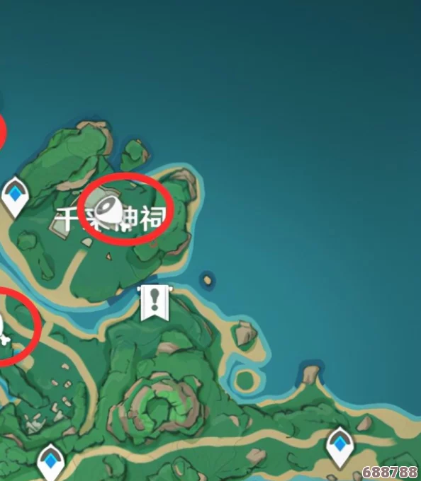 原神千来神祠：神秘水下洞窟的隐秘入口与探索方法