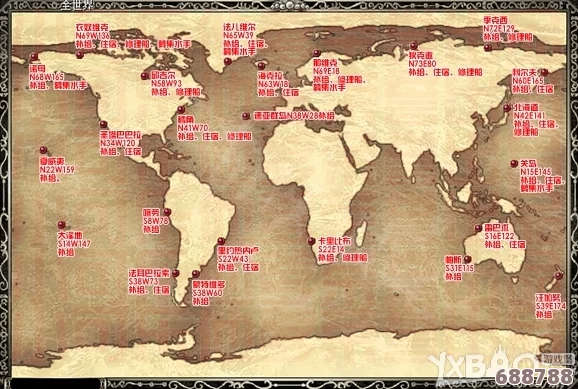 大航海时代4HD：全地图村庄位置详解，探索无尽海域的宝藏之旅！