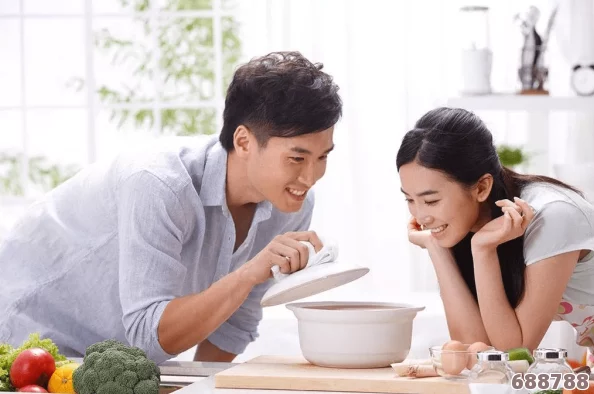 男人和女人一起打豆浆：探讨性别合作与生活中的温馨瞬间