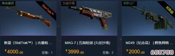 CSGO全武器价格指南：详尽版，掌握市场趋势尽在指尖！