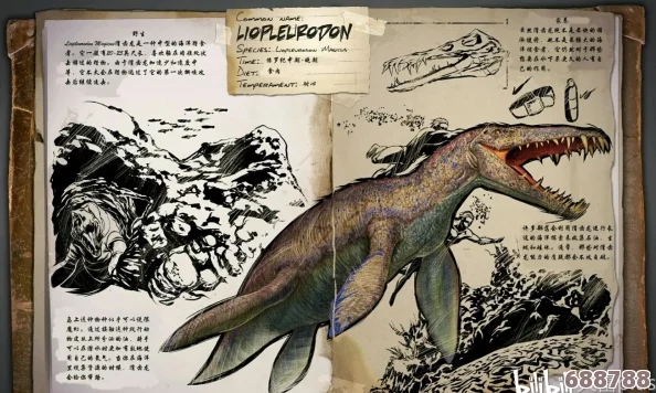 方舟生存进化：终极生物图鉴，恐龙无脊世界全览指南！