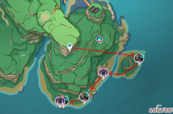 探索《原神》世界：野伏众密集出没地点与高效刷怪攻略！