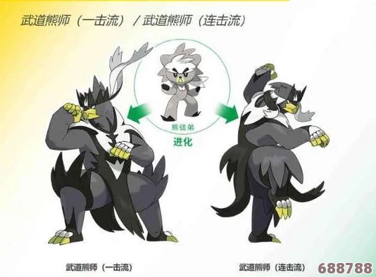 宝可梦剑盾：直冲熊进化全攻略，轻松解锁强力形态！